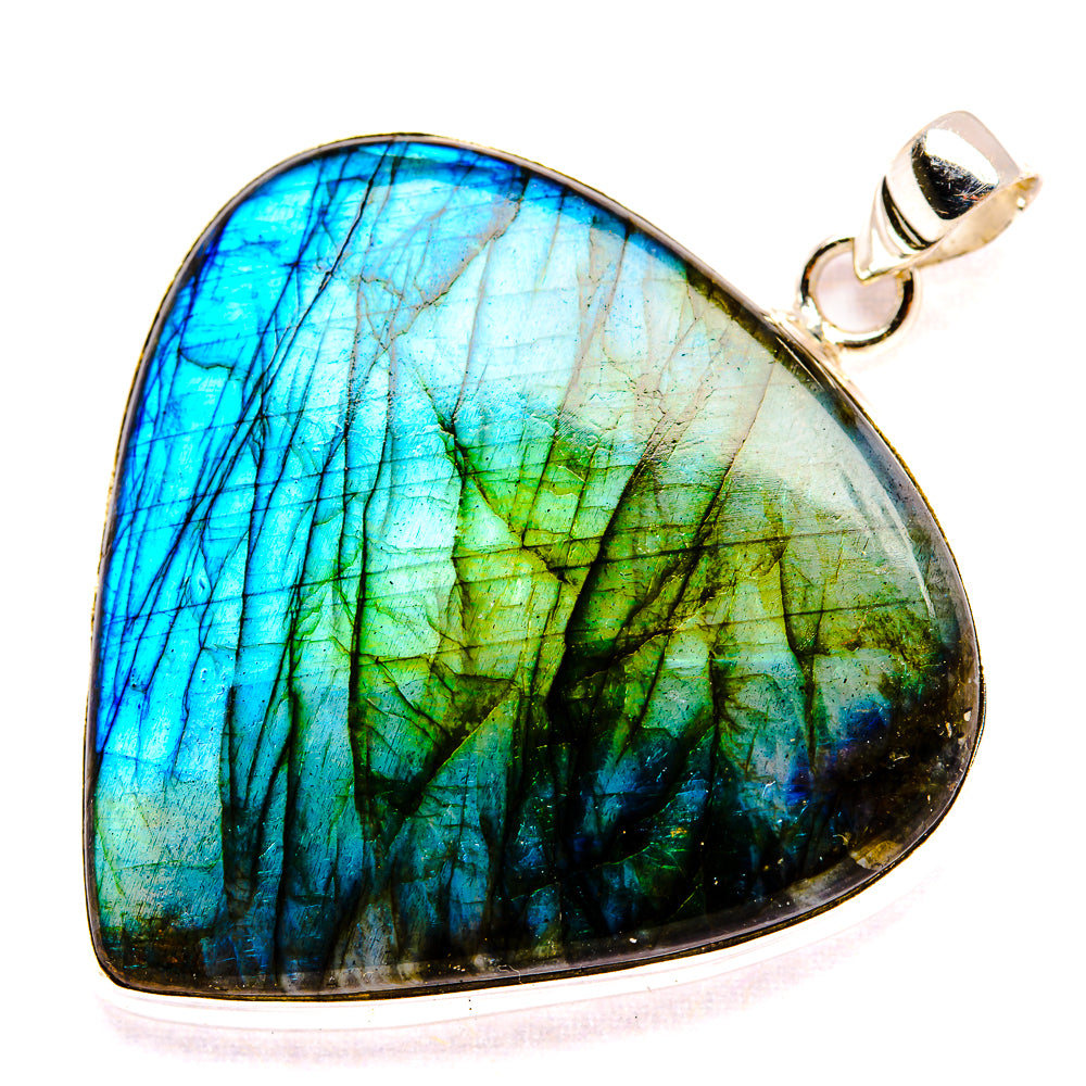 Labradorite Pendants handcrafted by Anasilvercos - PD35366 - Photo 2