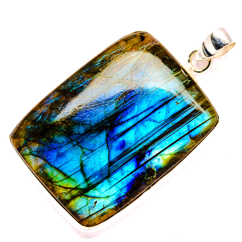Labradorite Pendants handcrafted by Anasilvercos - PD35369 - Photo 2
