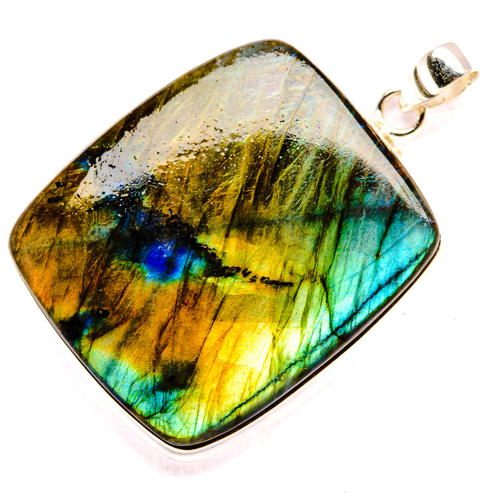 Labradorite Pendants handcrafted by Anasilvercos - PD35370 - Photo 2