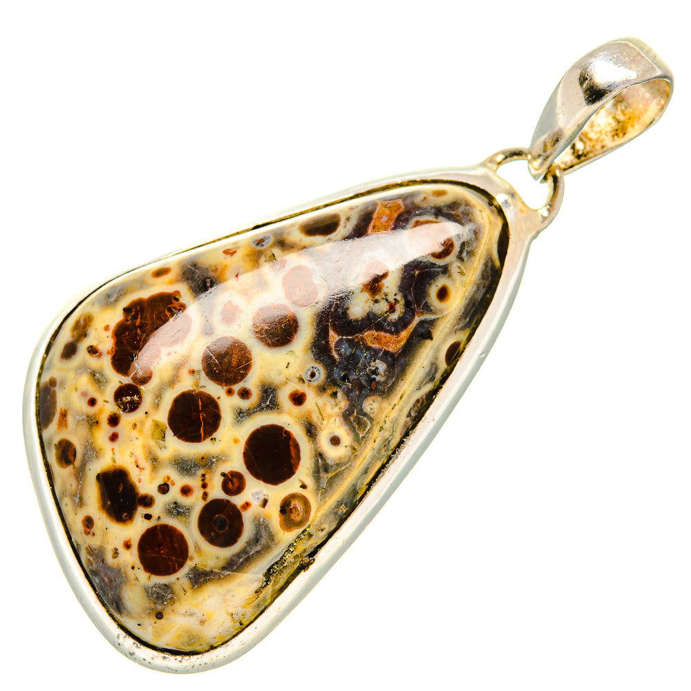 Poppy Jasper Pendants handcrafted by Anasilvercos - PD35388 - Photo 2