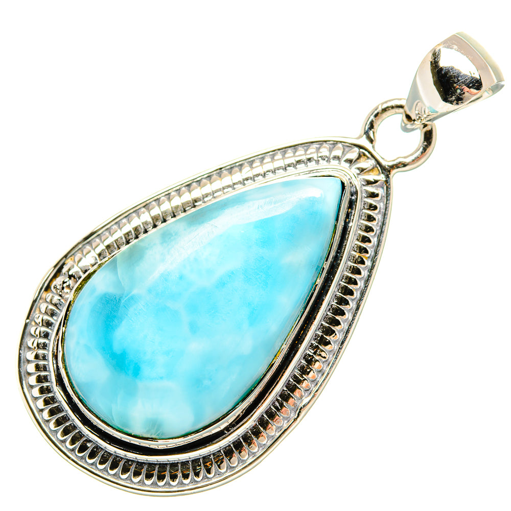Larimar Pendants handcrafted by Anasilvercos - PD35402 - Photo 2