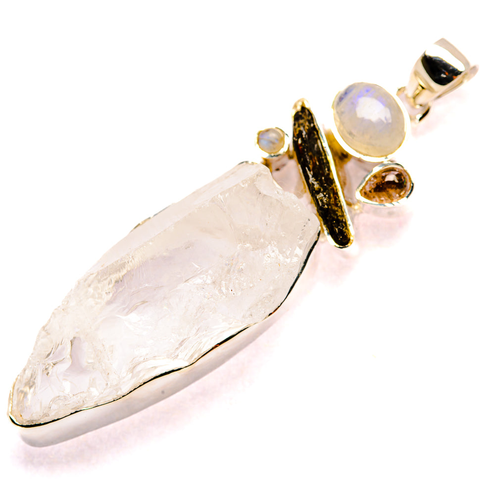 Rainbow Moonstone Pendants handcrafted by Anasilvercos - PD35404 - Photo 2