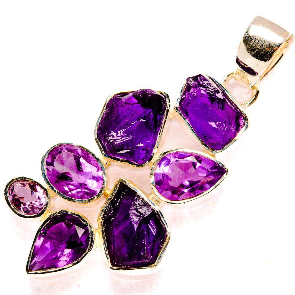 Amethyst Pendants handcrafted by Anasilvercos - PD35410 - Photo 2