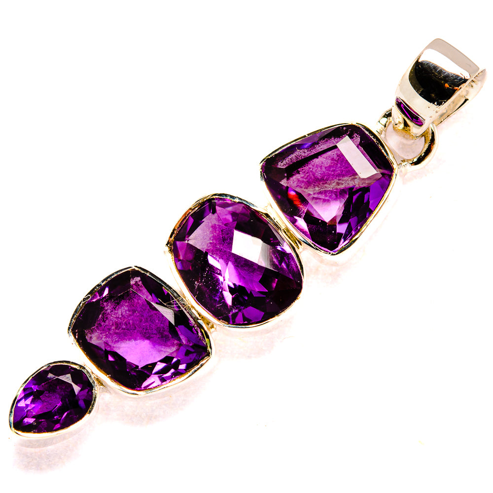 Amethyst Pendants handcrafted by Anasilvercos - PD35412 - Photo 2