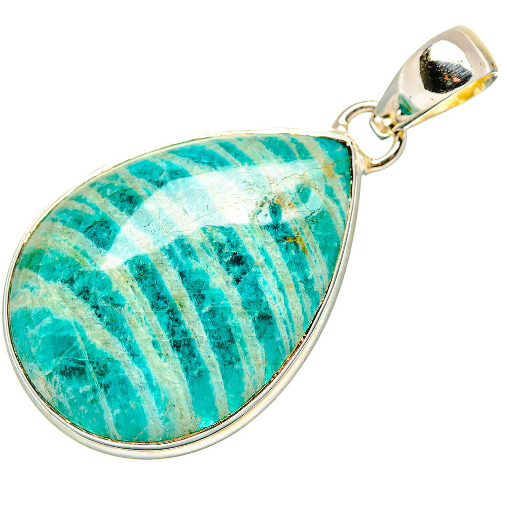 Amazonite Pendants handcrafted by Anasilvercos - PD35428 - Photo 2