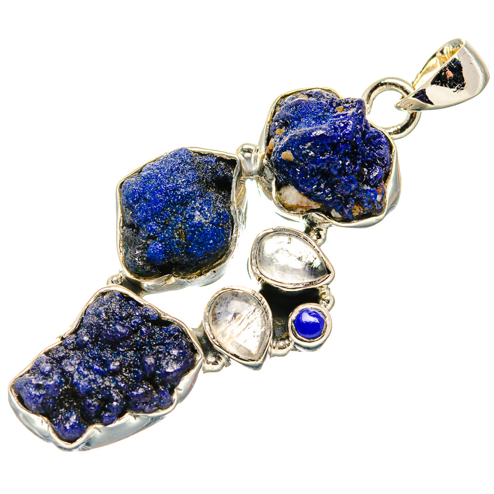 Lapis Lazuli Pendants handcrafted by Anasilvercos - PD35449 - Photo 2