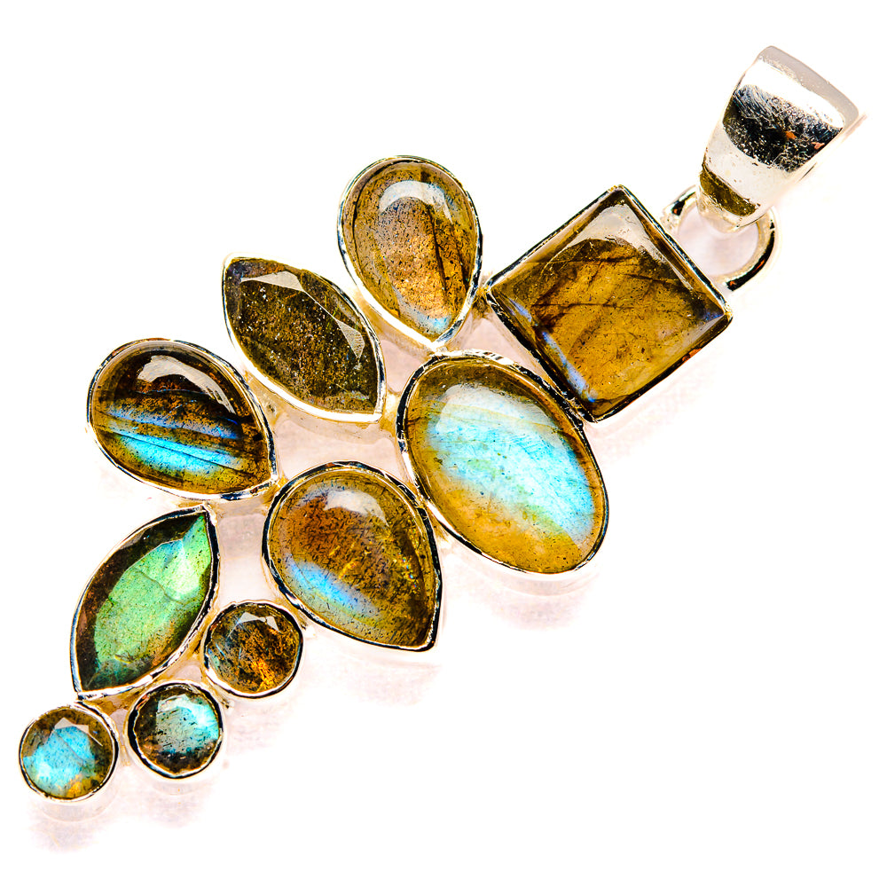 Labradorite Pendants handcrafted by Anasilvercos - PD35463 - Photo 2