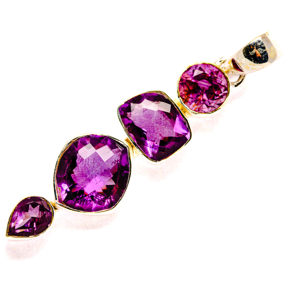 Amethyst Pendants handcrafted by Anasilvercos - PD35464 - Photo 2
