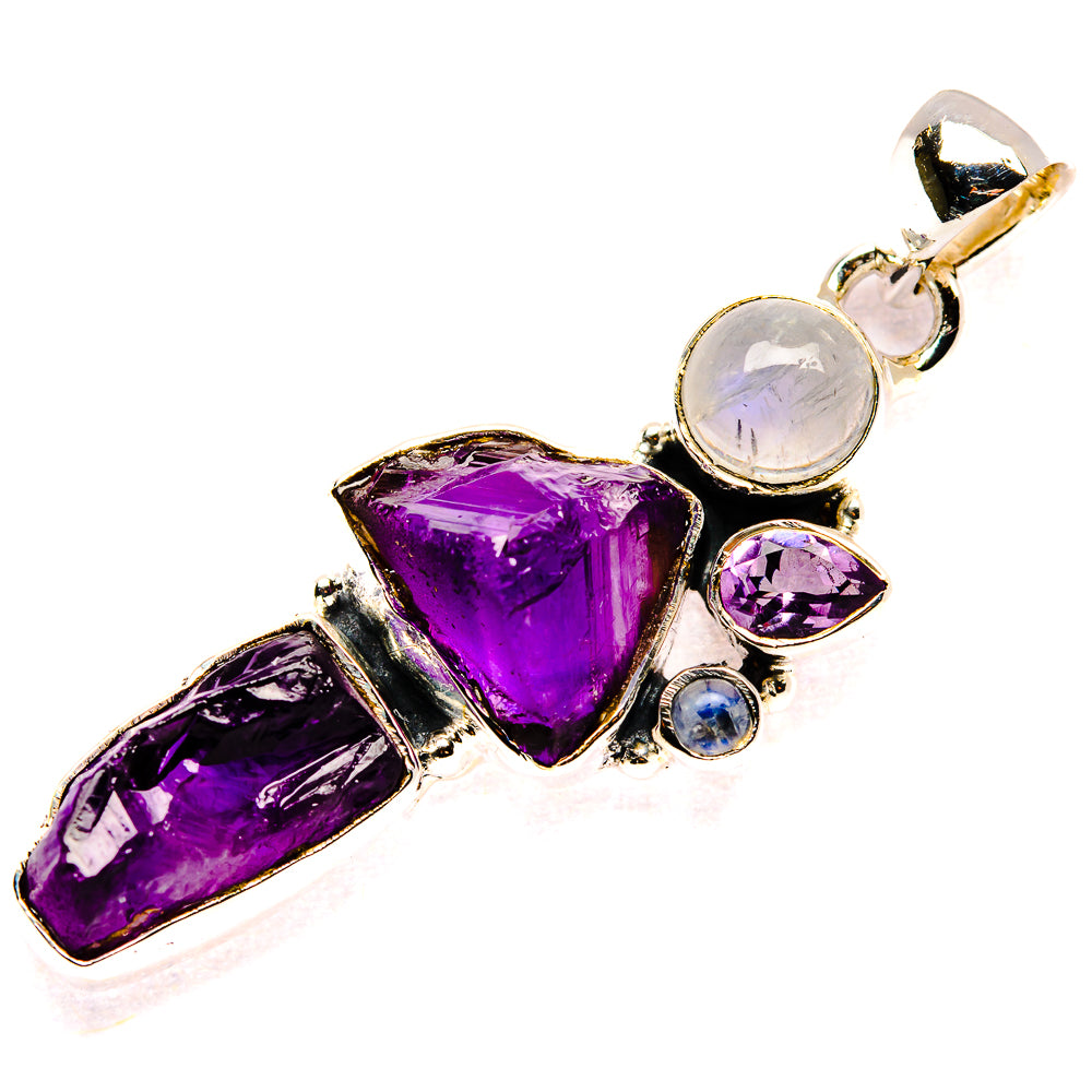Amethyst Pendants handcrafted by Anasilvercos - PD35466 - Photo 2