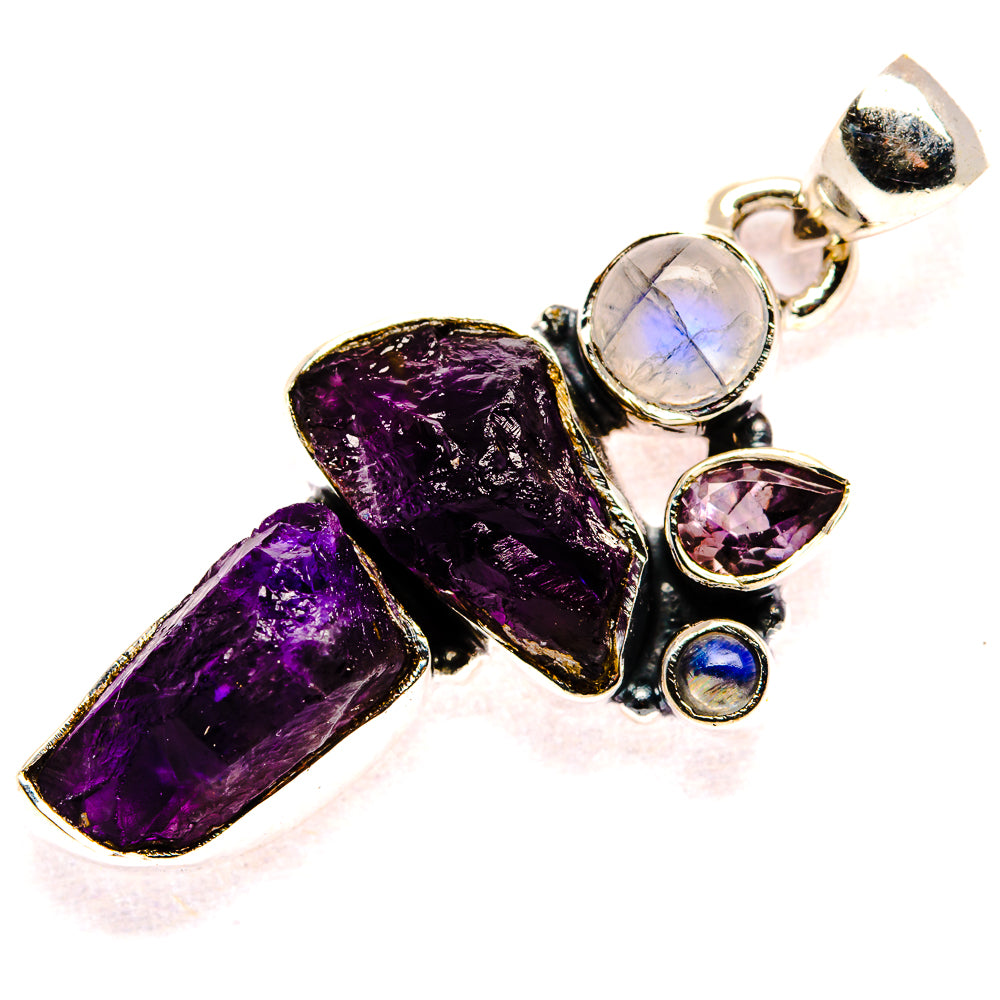 Amethyst Pendants handcrafted by Anasilvercos - PD35496 - Photo 2