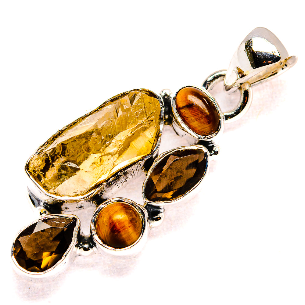 Citrine Pendants handcrafted by Anasilvercos - PD35500 - Photo 2