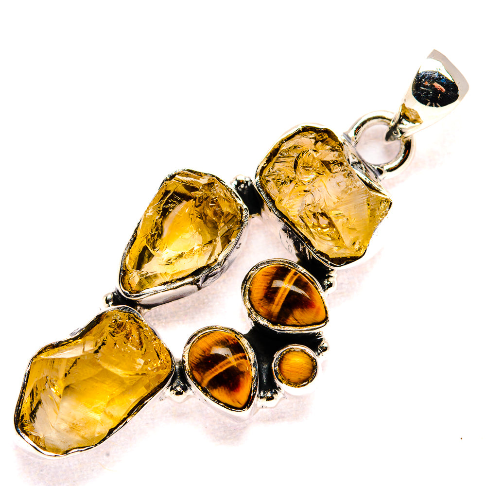 Citrine Pendants handcrafted by Anasilvercos - PD35511 - Photo 2