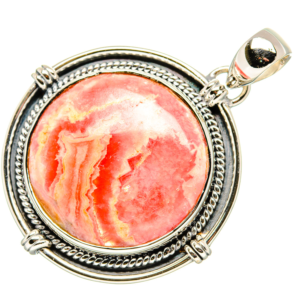 Rhodochrosite Pendants handcrafted by Anasilvercos - PD35521 - Photo 2