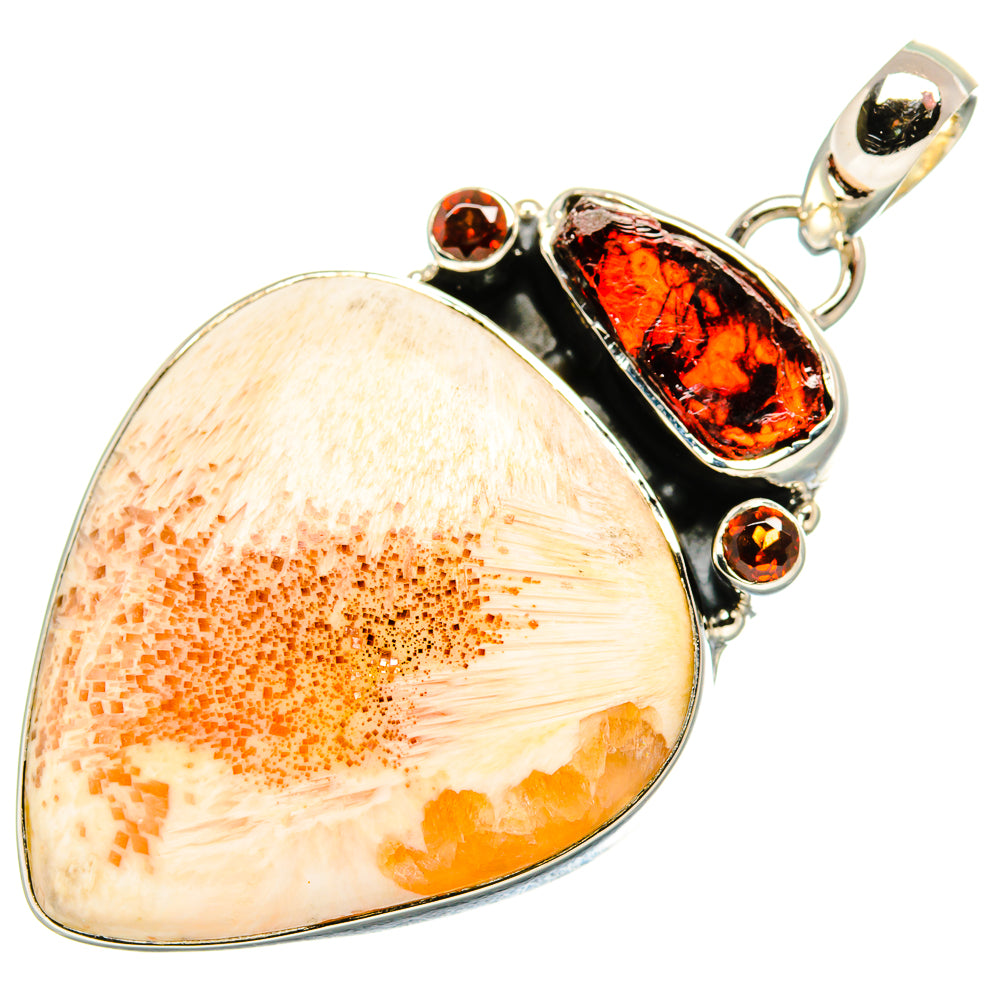 Scolecite Pendants handcrafted by Anasilvercos - PD35529 - Photo 2