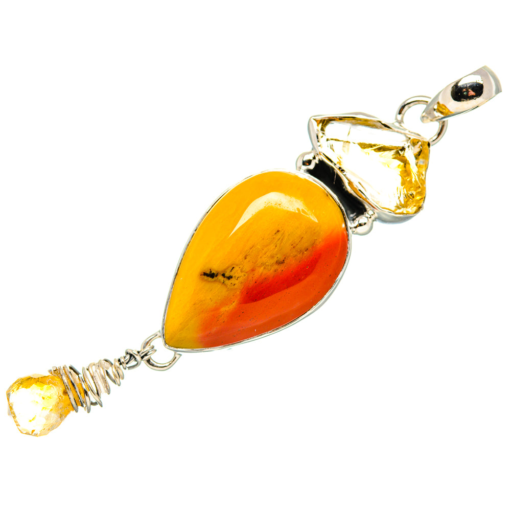 Mookaite Pendants handcrafted by Anasilvercos - PD35535 - Photo 2