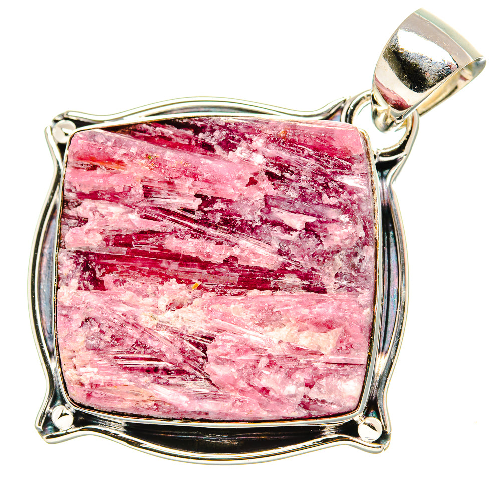 Pink Tourmaline Pendants handcrafted by Anasilvercos - PD35539 - Photo 2