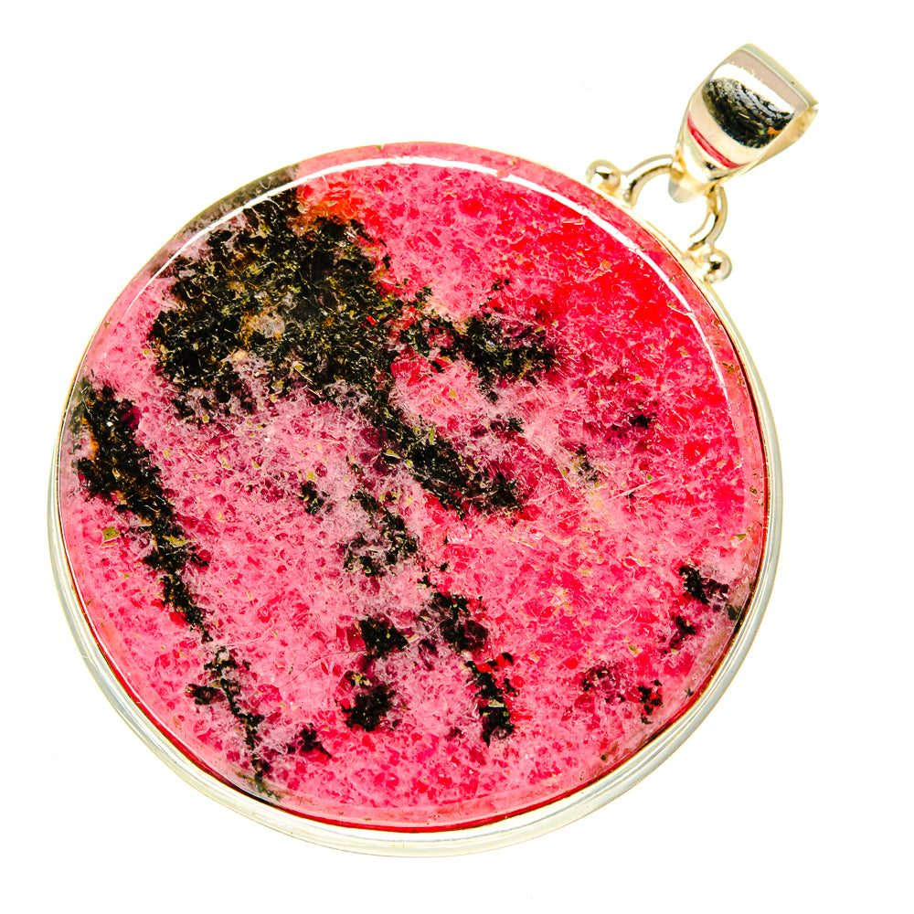 Rhodonite Pendants handcrafted by Anasilvercos - PD3554