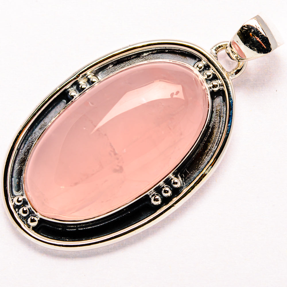Rose Quartz Pendants handcrafted by Anasilvercos - PD35558 - Photo 2