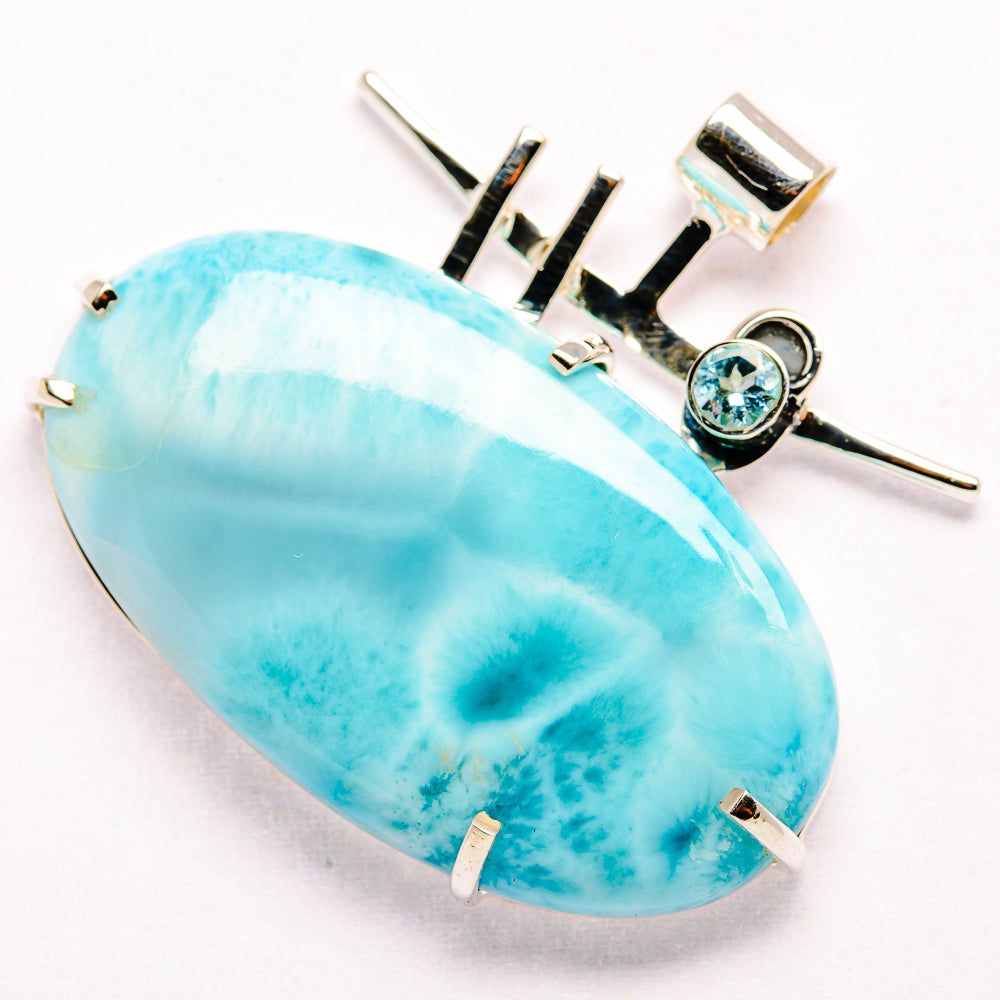 Larimar Pendants handcrafted by Anasilvercos - PD35560 - Photo 2