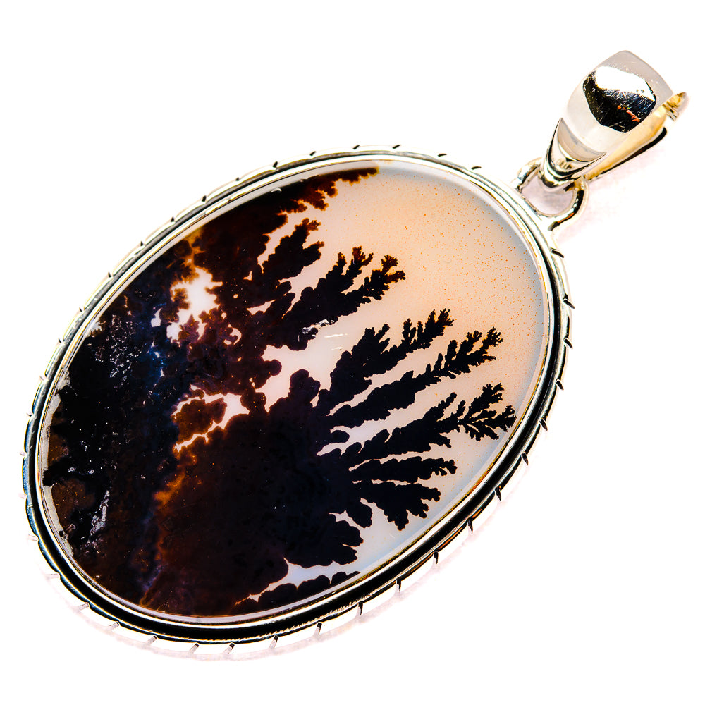 Dendritic Opal Pendants handcrafted by Anasilvercos - PD35564 - Photo 2