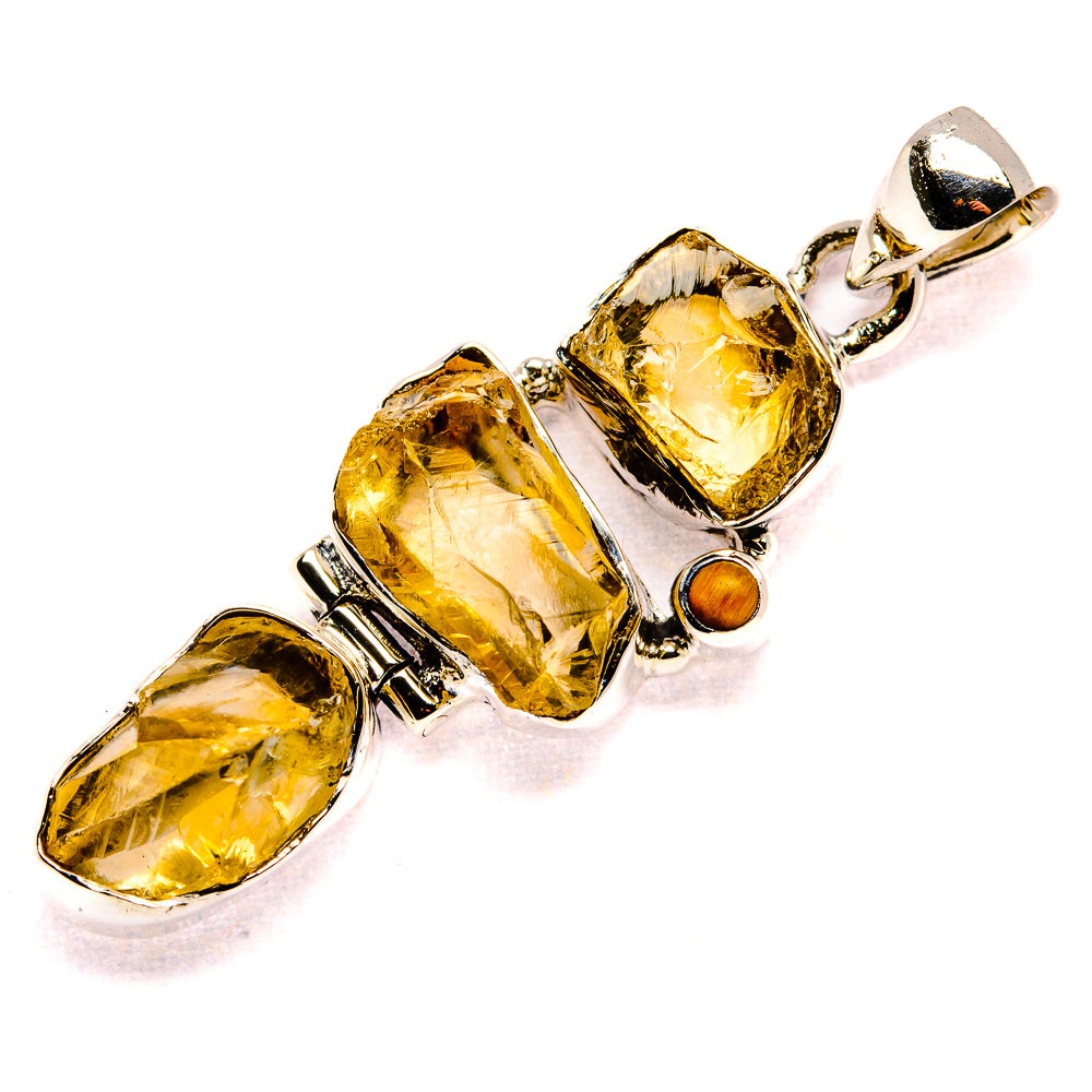 Citrine Pendants handcrafted by Anasilvercos - PD35577 - Photo 2