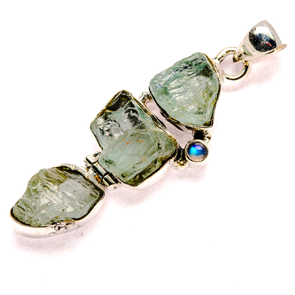 Aquamarine Pendants handcrafted by Anasilvercos - PD35583 - Photo 2