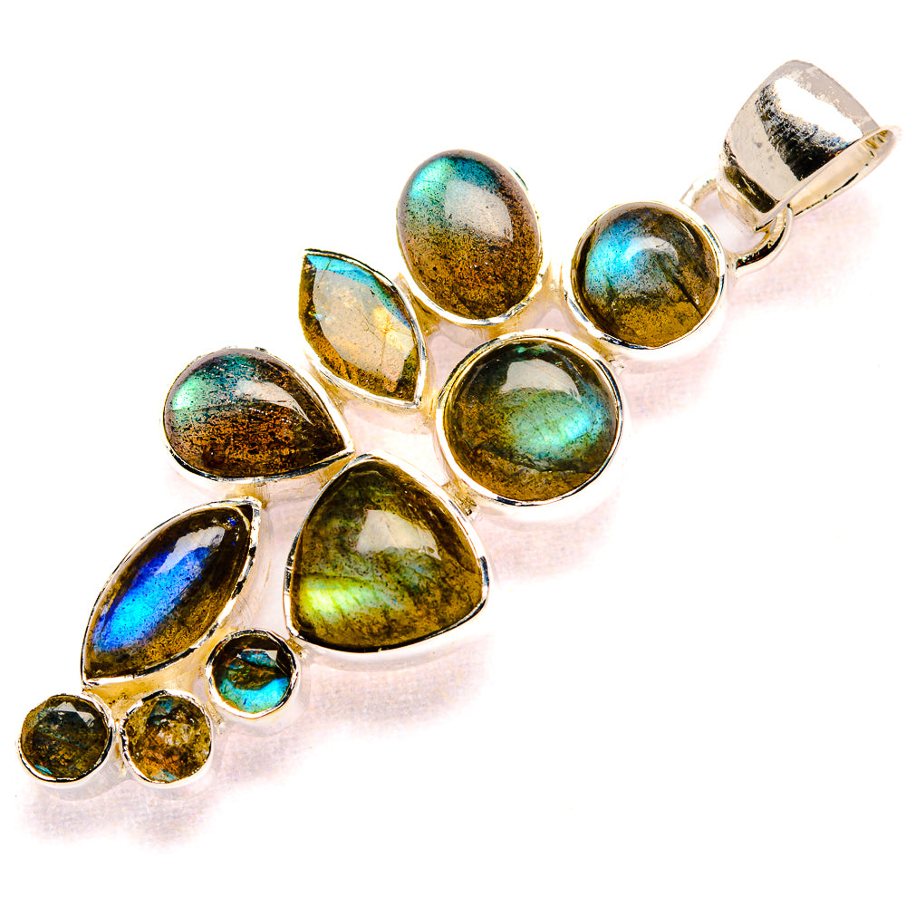 Labradorite Pendants handcrafted by Anasilvercos - PD35588 - Photo 2