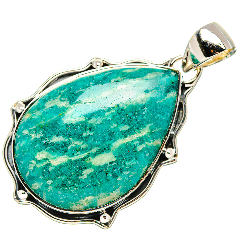 Amazonite Pendants handcrafted by Anasilvercos - PD35614 - Photo 2