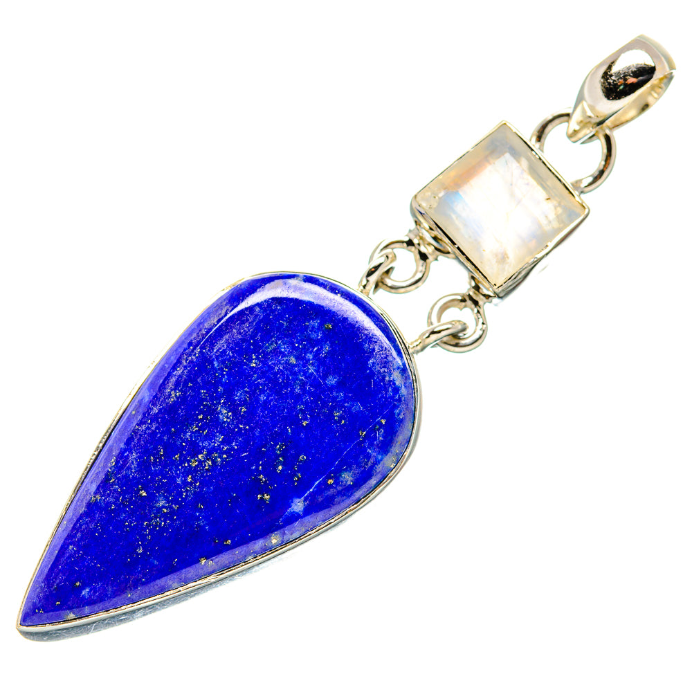 Lapis Lazuli Pendants handcrafted by Anasilvercos - PD35621 - Photo 2