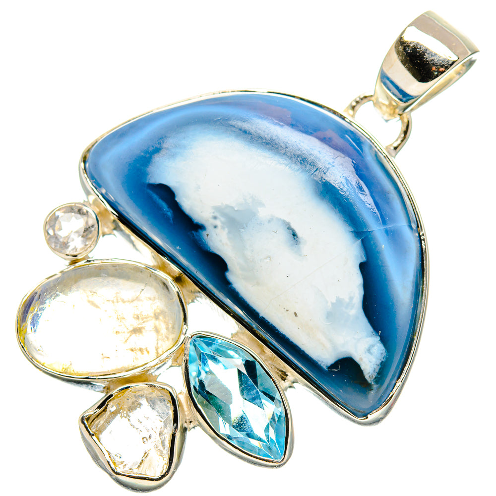 Owyhee Opal Pendants handcrafted by Anasilvercos - PD35626 - Photo 2