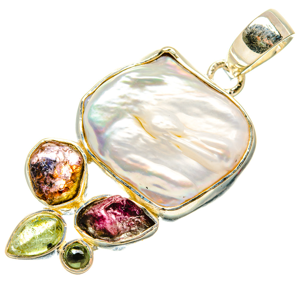 Mother Of Pearl Pendants handcrafted by Anasilvercos - PD35634 - Photo 2