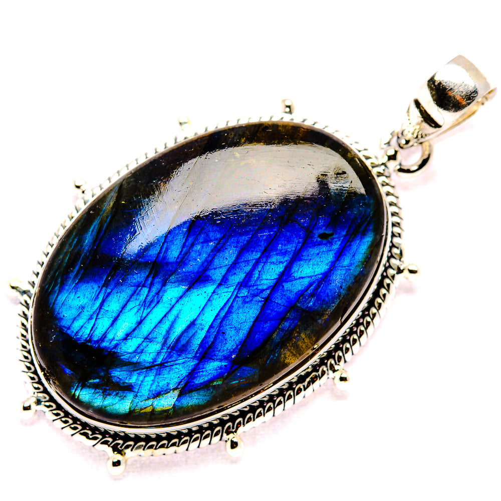 Labradorite Pendants handcrafted by Anasilvercos - PD35646 - Photo 2