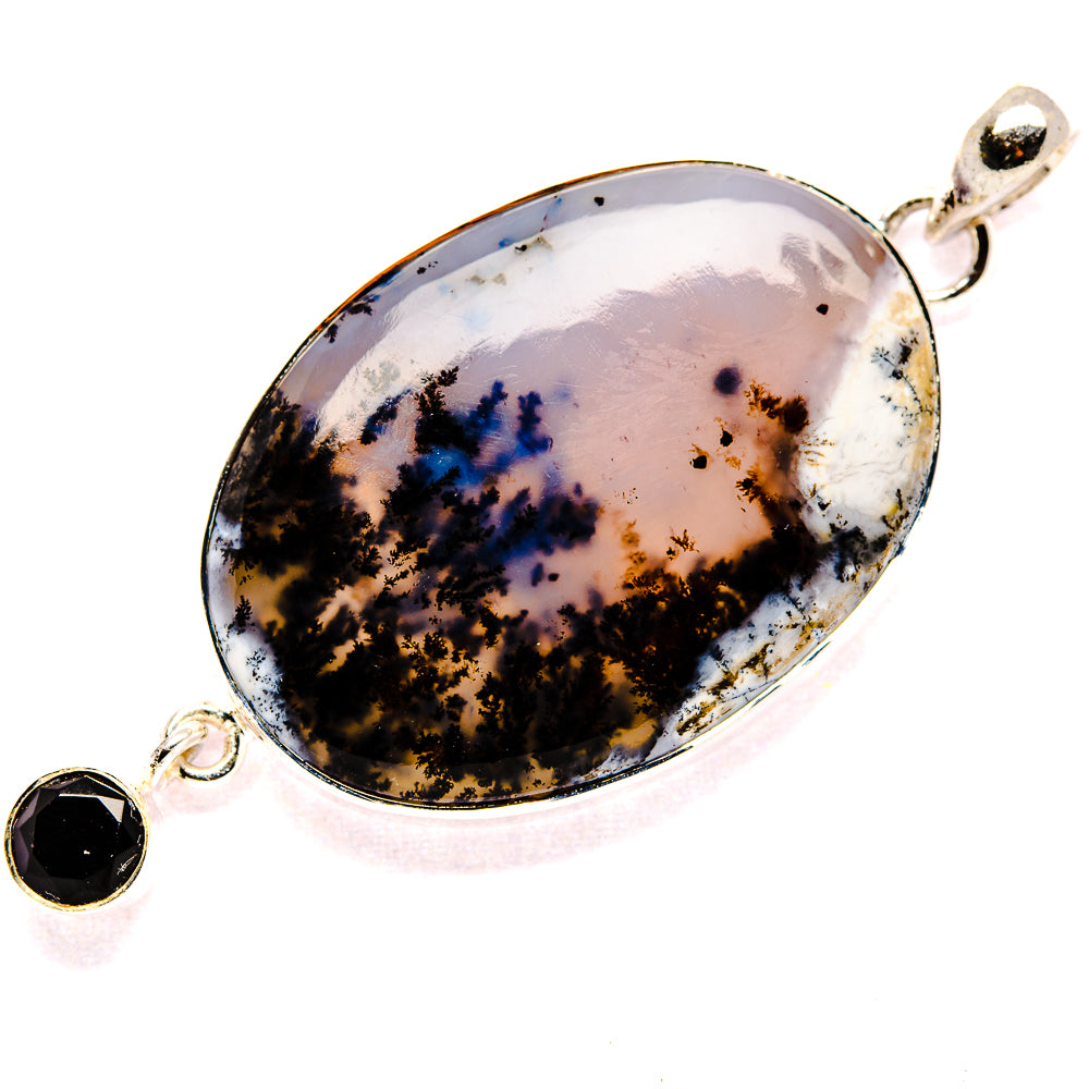 Dendritic Opal Pendants handcrafted by Anasilvercos - PD35647 - Photo 2