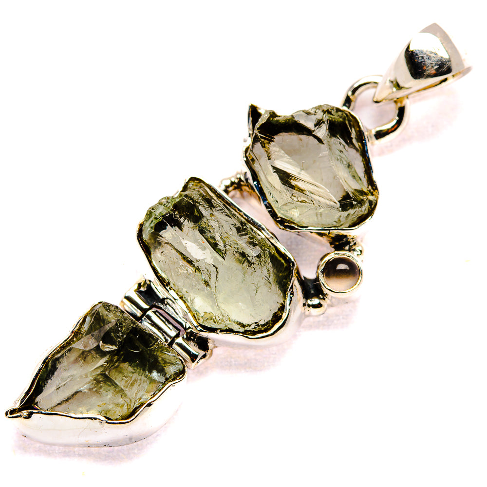 Green Amethyst Pendants handcrafted by Anasilvercos - PD35659 - Photo 2