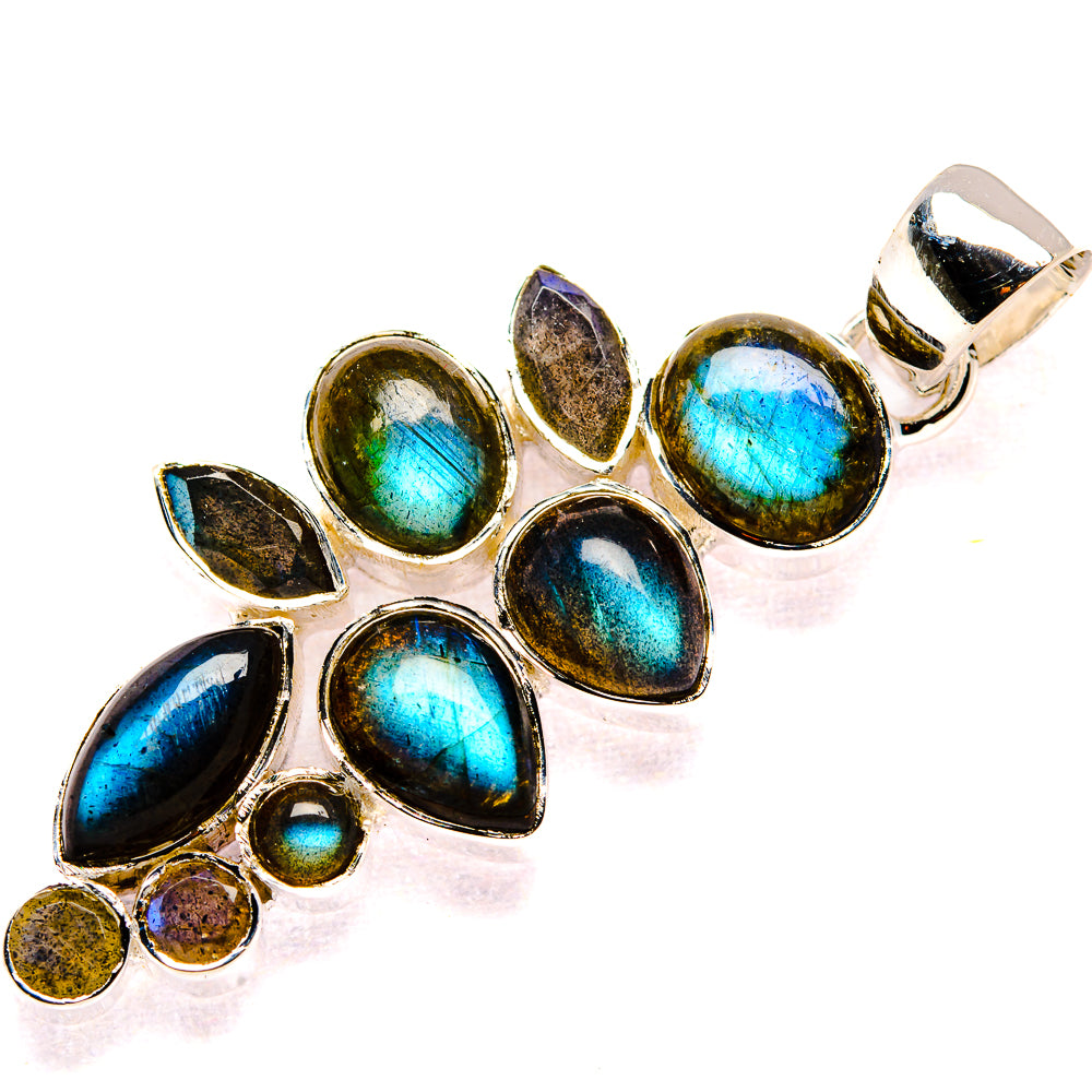 Labradorite Pendants handcrafted by Anasilvercos - PD35661 - Photo 2