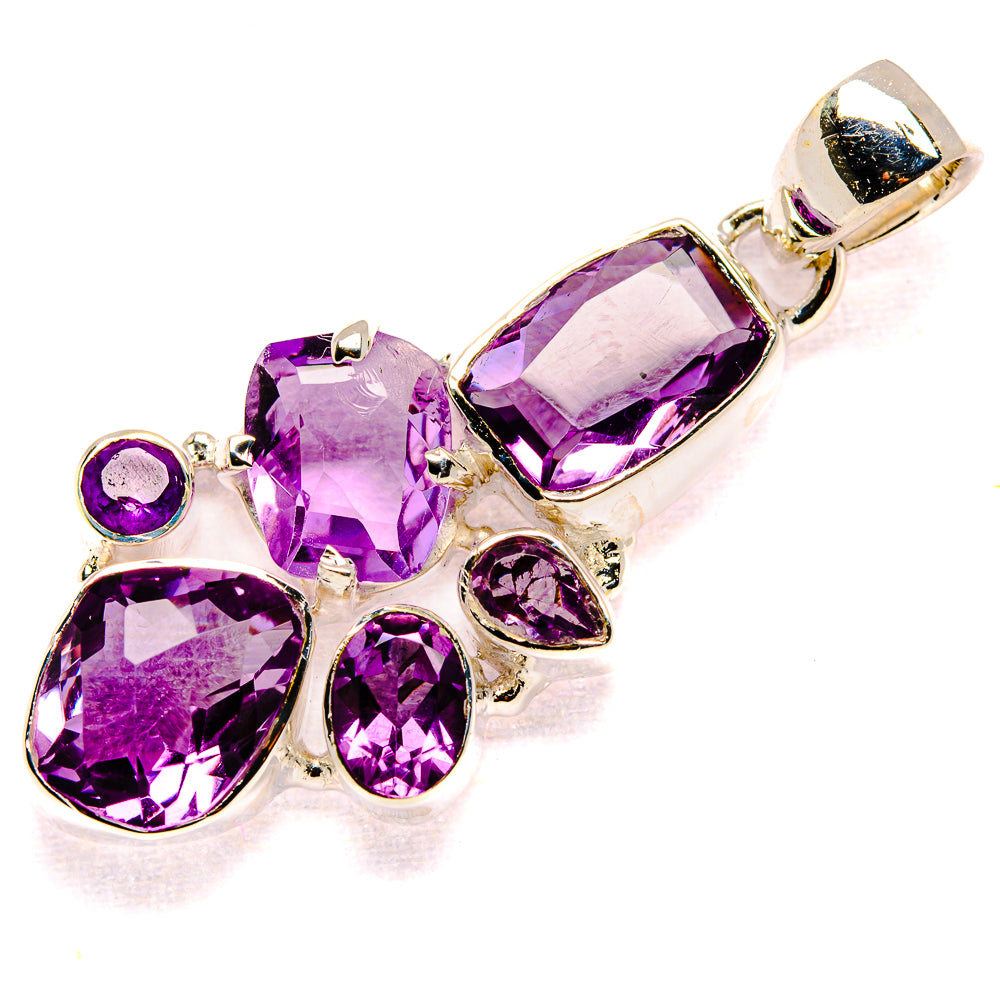 Amethyst Pendants handcrafted by Anasilvercos - PD35663 - Photo 2