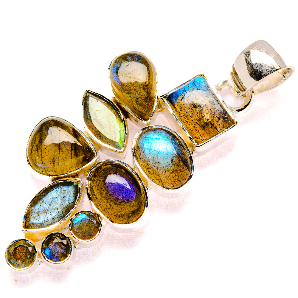 Labradorite Pendants handcrafted by Anasilvercos - PD35664 - Photo 2
