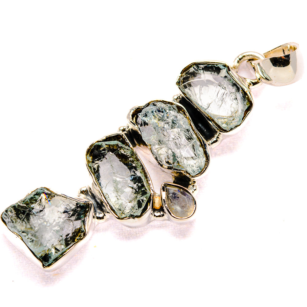 Aquamarine Pendants handcrafted by Anasilvercos - PD35671 - Photo 2
