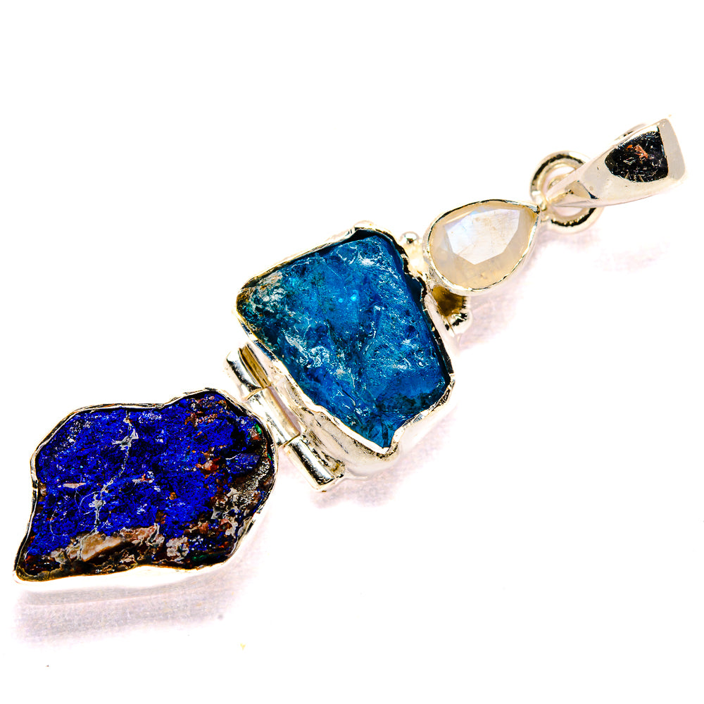 Lapis Lazuli Pendants handcrafted by Anasilvercos - PD35676 - Photo 2