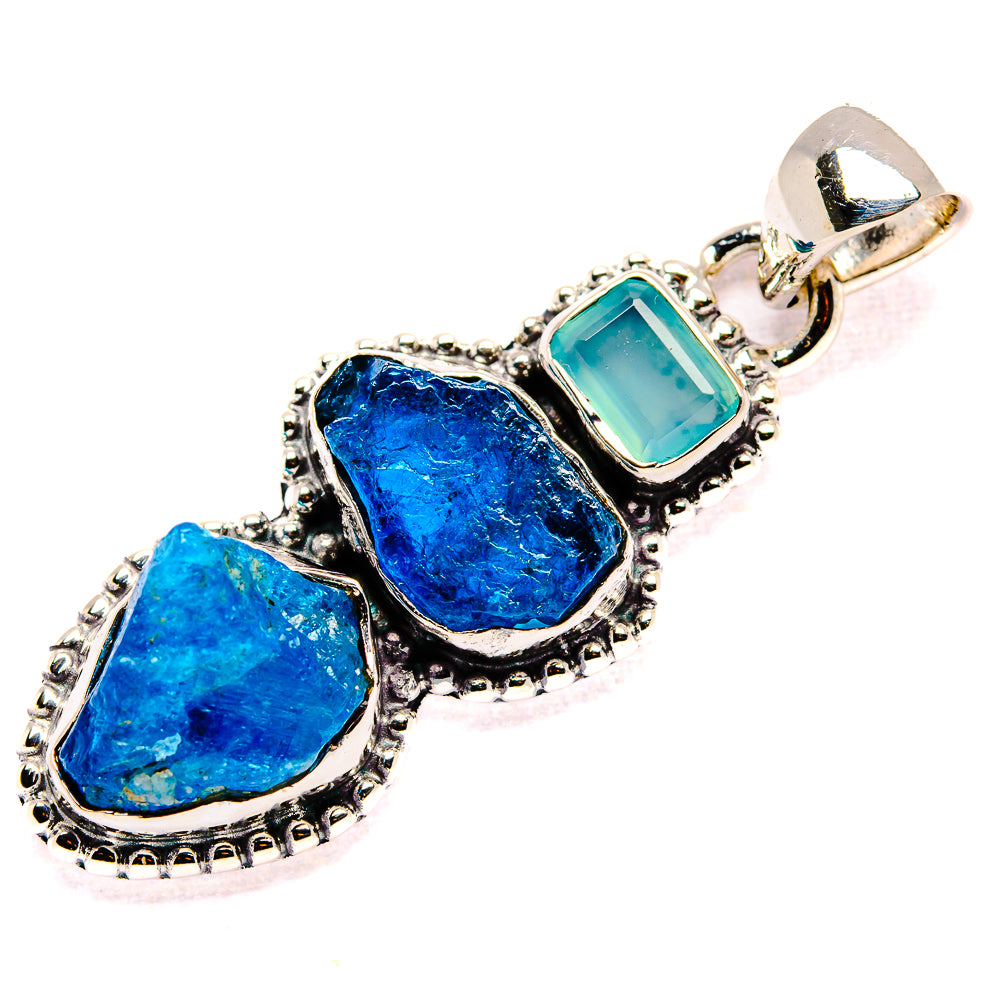 Apatite Pendants handcrafted by Anasilvercos - PD35678 - Photo 2