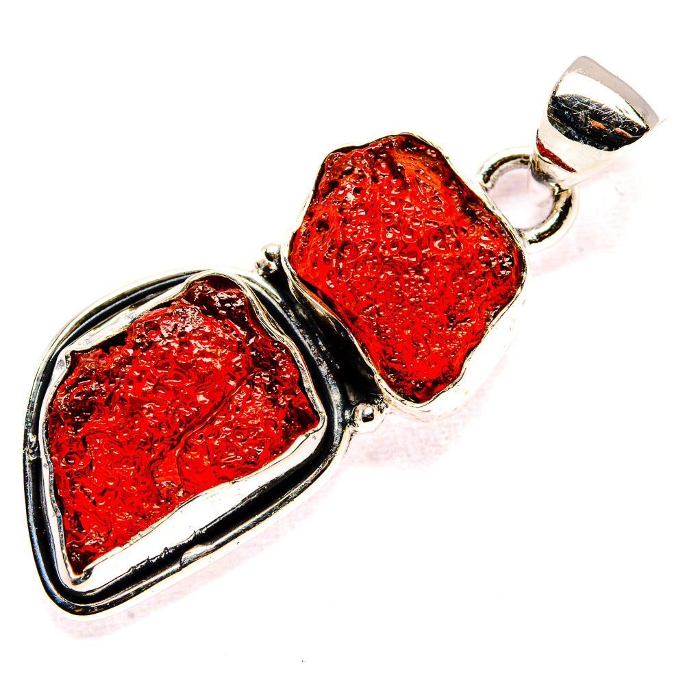Garnet Pendants handcrafted by Anasilvercos - PD35686 - Photo 2