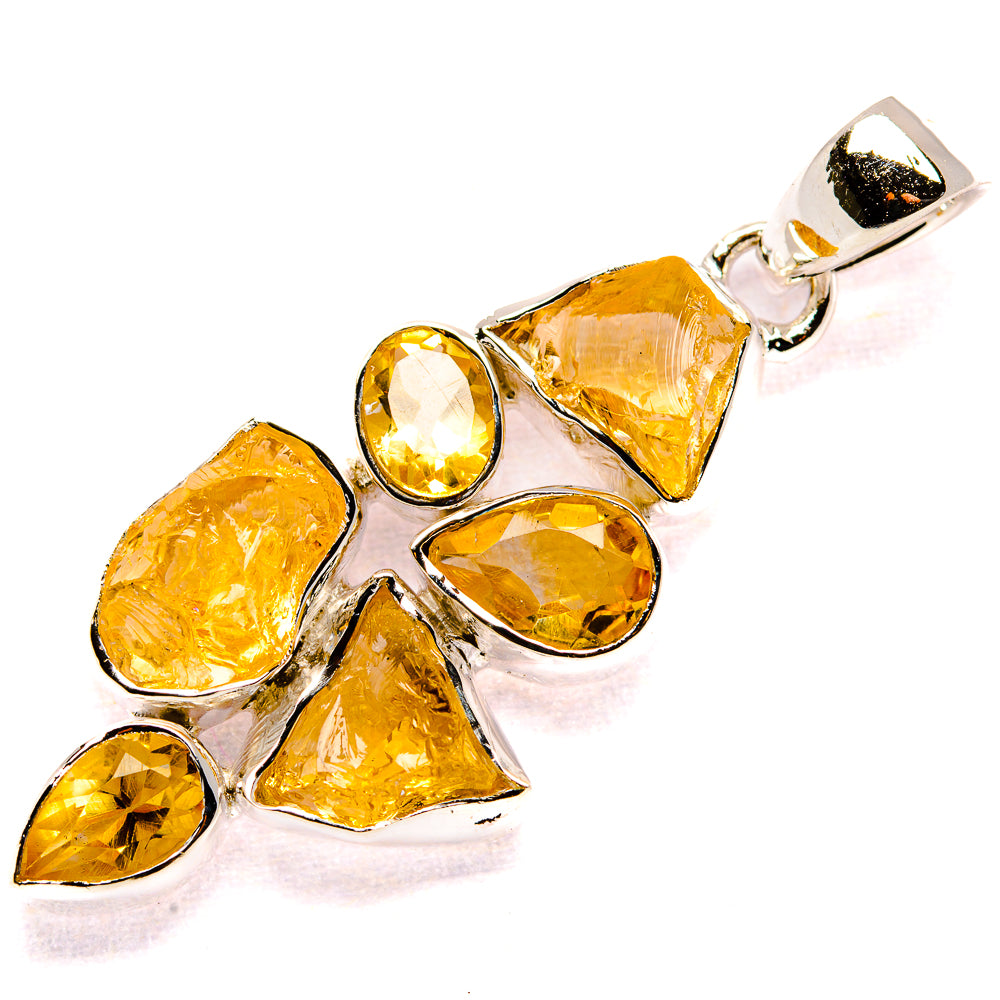 Citrine Pendants handcrafted by Anasilvercos - PD35690 - Photo 2