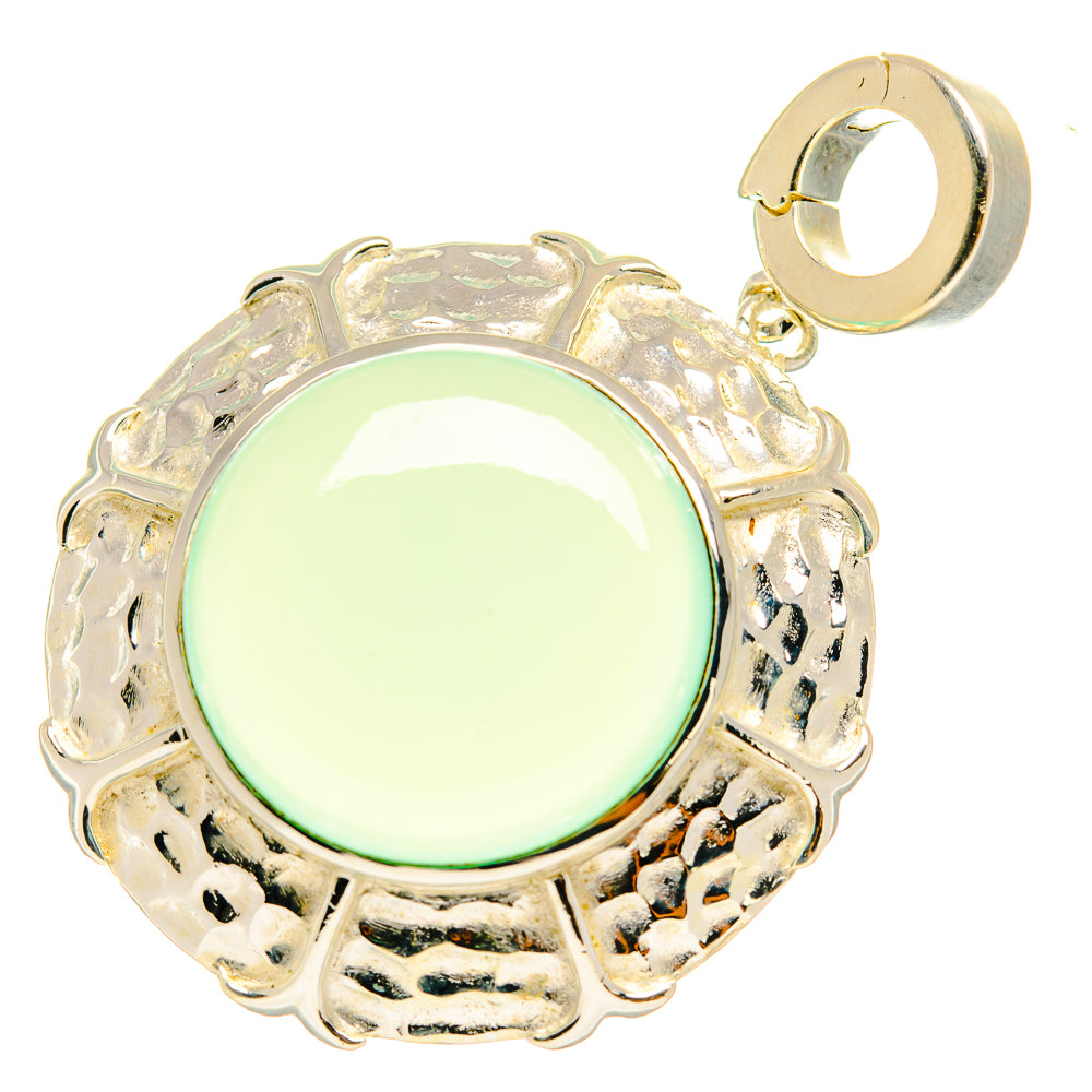 Aqua Chalcedony Pendants handcrafted by Anasilvercos - PD3570