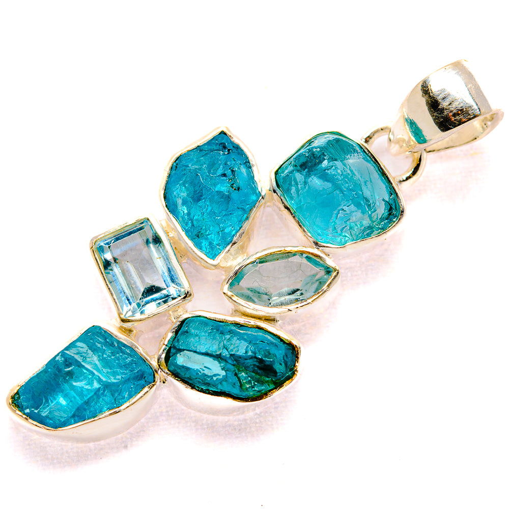 Apatite Pendants handcrafted by Anasilvercos - PD35700 - Photo 2