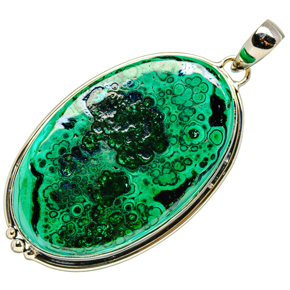 Malachite Pendants handcrafted by Anasilvercos - PD35703 - Photo 2