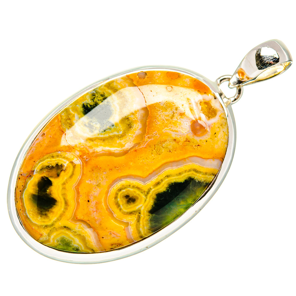 Ocean Jasper Pendants handcrafted by Anasilvercos - PD35704 - Photo 2