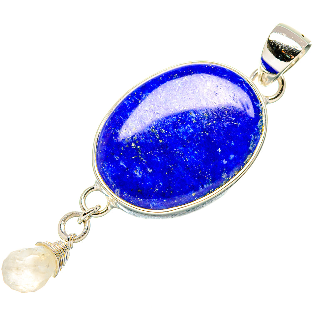 Lapis Lazuli Pendants handcrafted by Anasilvercos - PD35725 - Photo 2