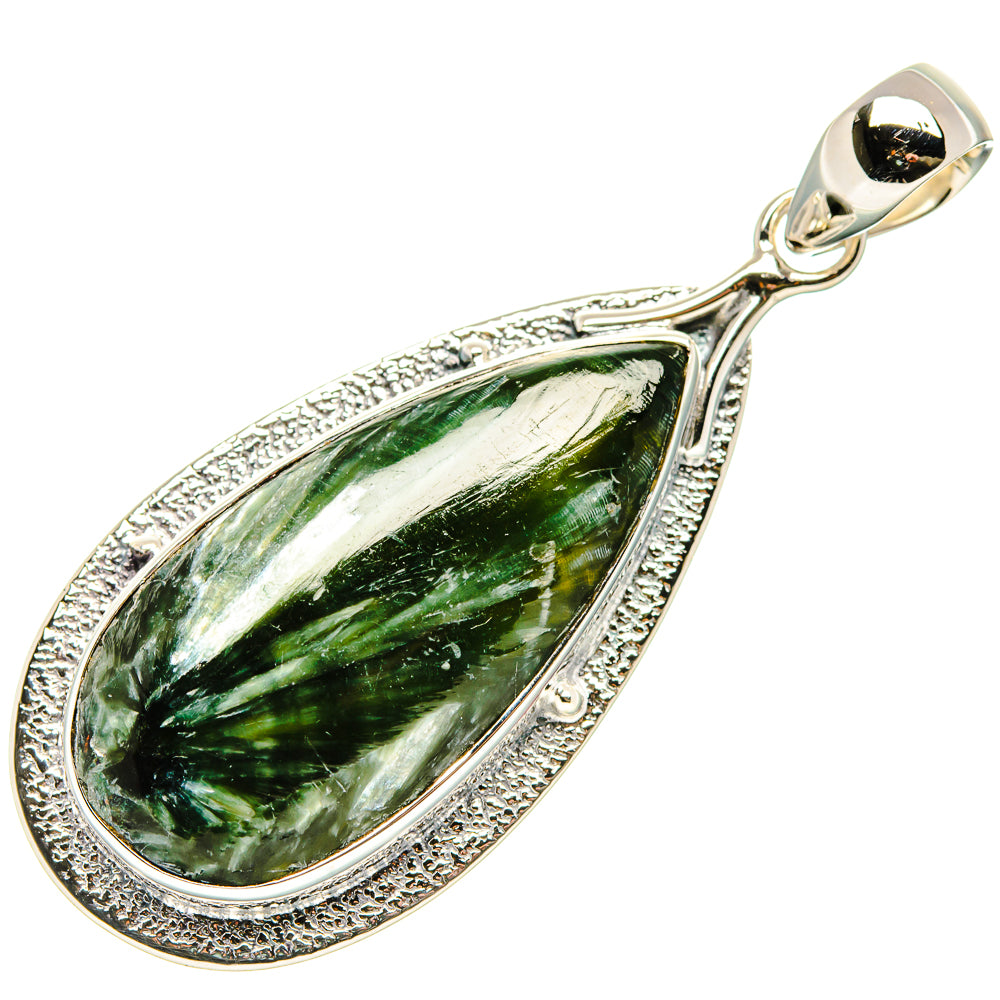 Seraphinite Pendants handcrafted by Anasilvercos - PD35732 - Photo 2