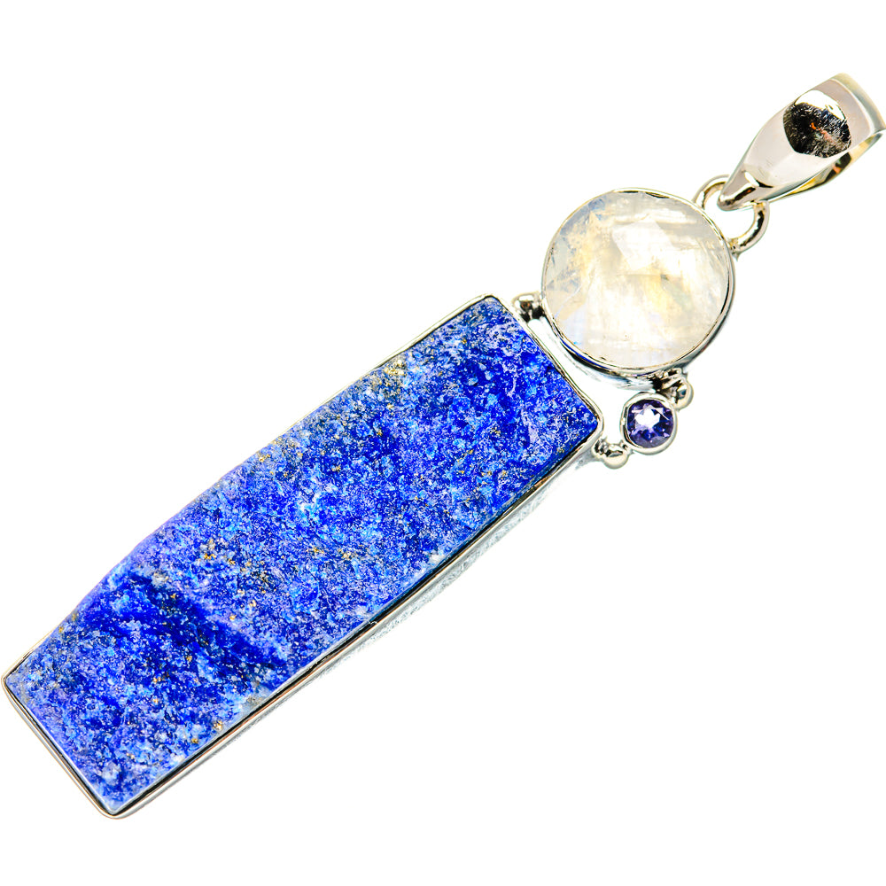 Lapis Lazuli Pendants handcrafted by Anasilvercos - PD35735 - Photo 2