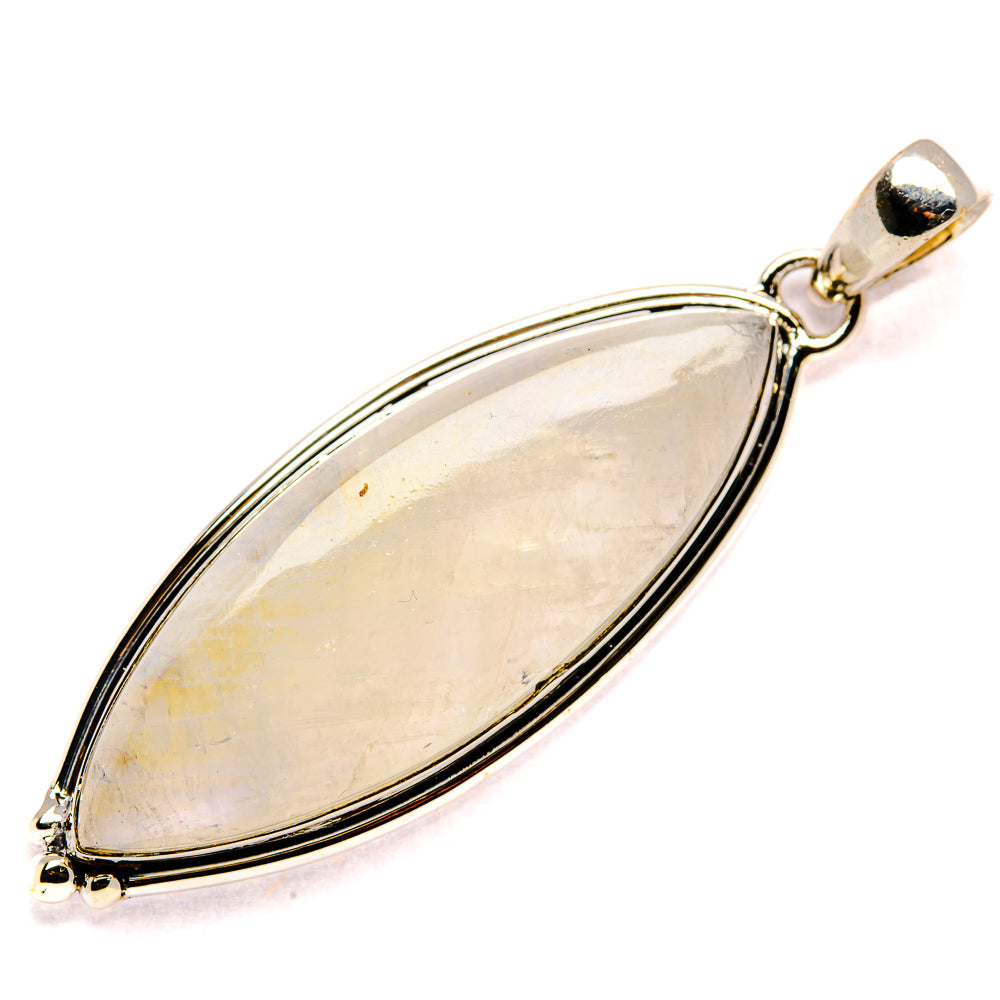 Rainbow Moonstone Pendants handcrafted by Anasilvercos - PD35752 - Photo 2